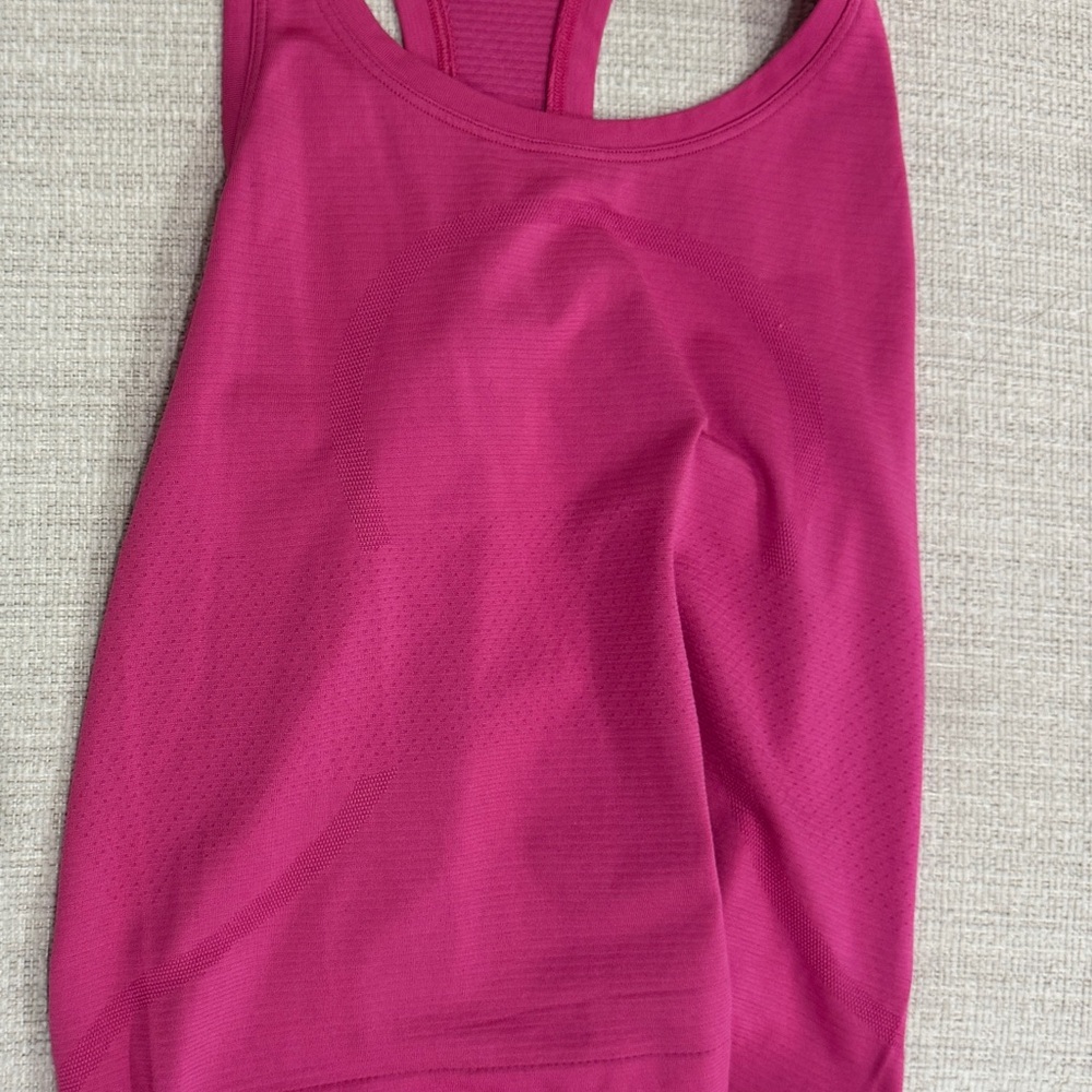Lulu Hot Pink Tank Top